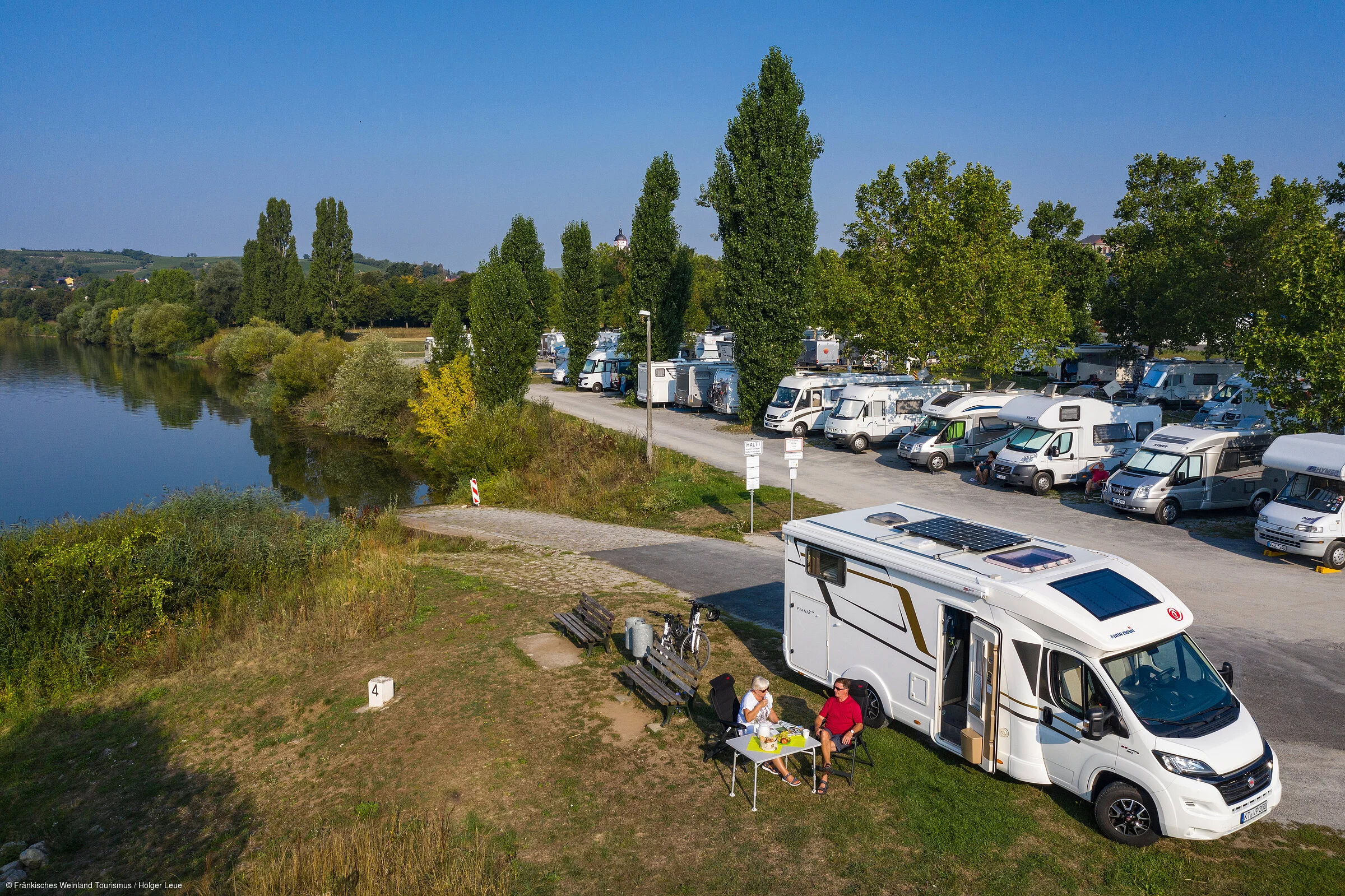 Wohnmobilstellplatz am Main (Dettelbach/Fränkisches Weinland)