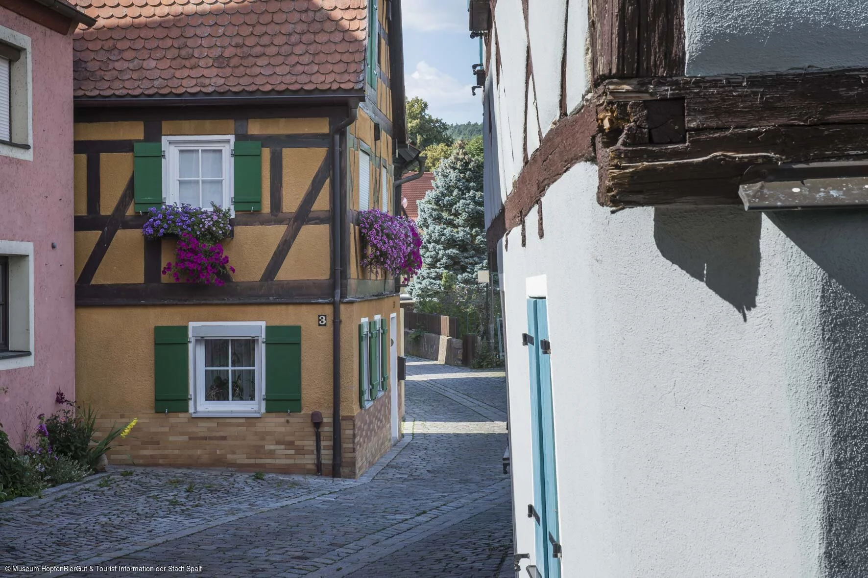 Romantische Fachwerkhäuser (Spalt, Fränkisches Seenland)