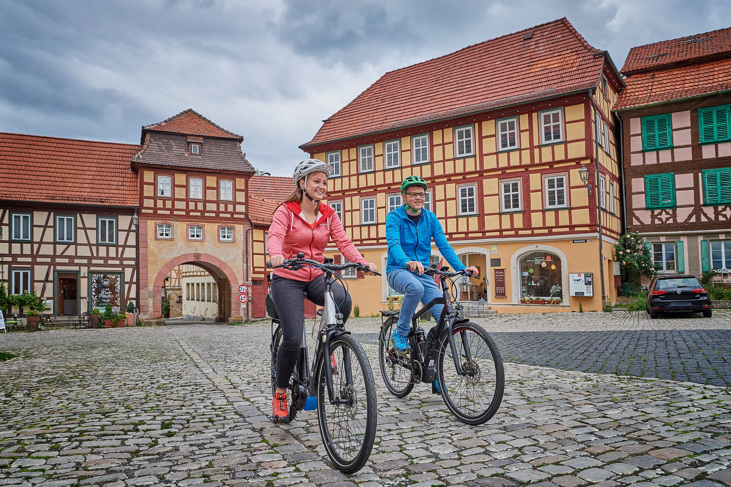 Fahrradgenuss in der Fachwerkstadt (Königsberg/Hassberge)