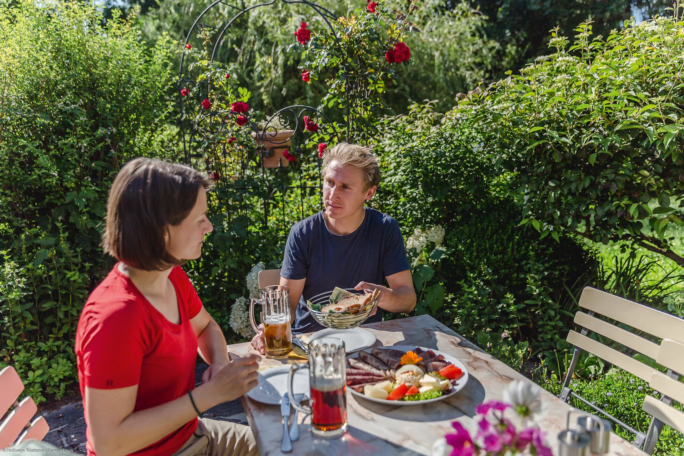 Biergarten, Brotzeit - Restaurant - Weinstube Hammerschmiedsmühle