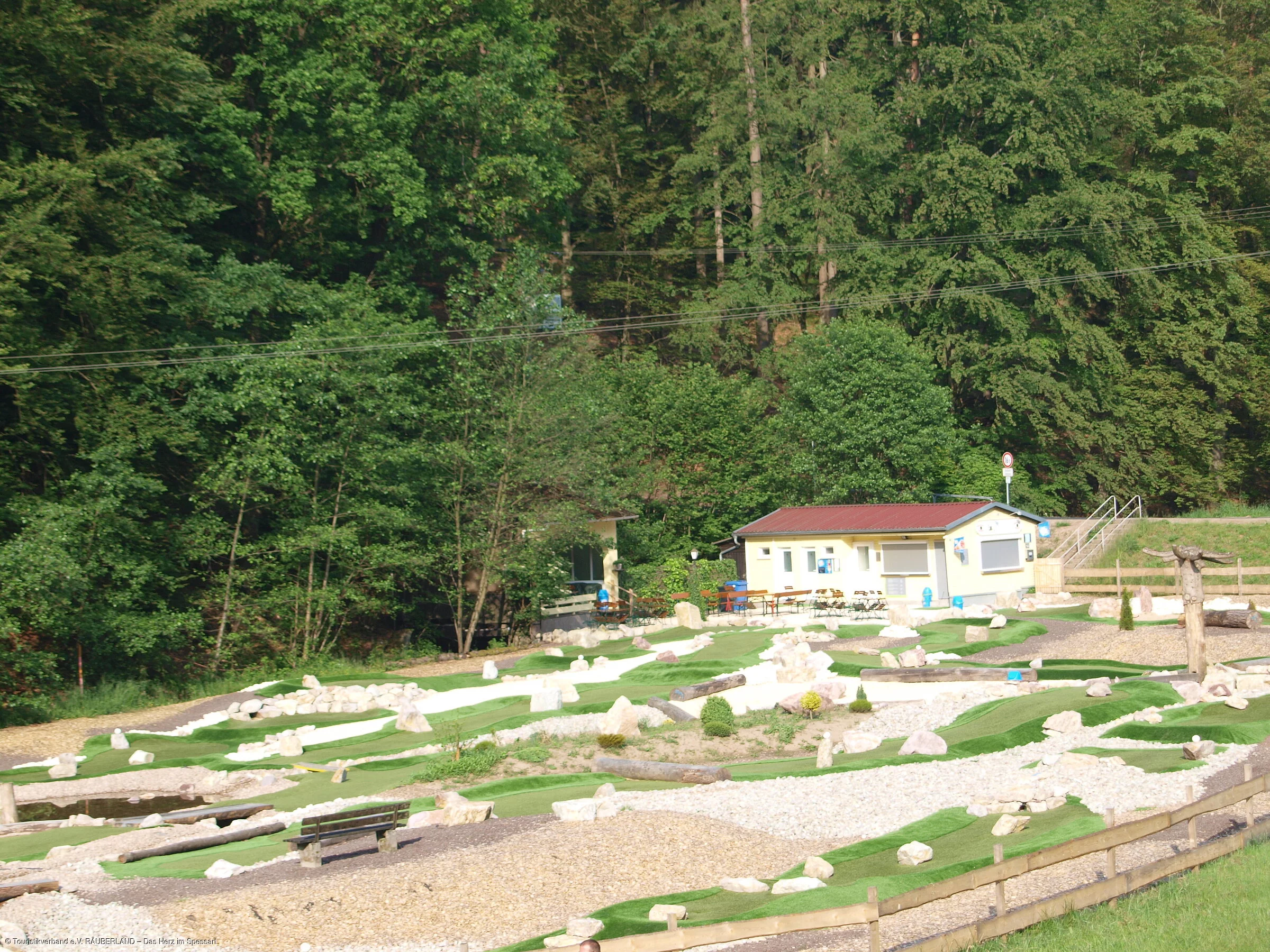 Adventure-Golf RÄUBERLAND (bei Mespelbrunn, Spessart-Mainland)