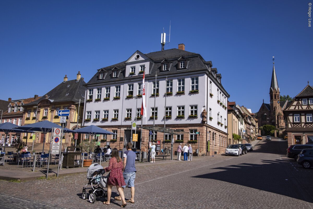 Engelplatz mit Tourist Information (Miltenberg, Spessart-Mainland)